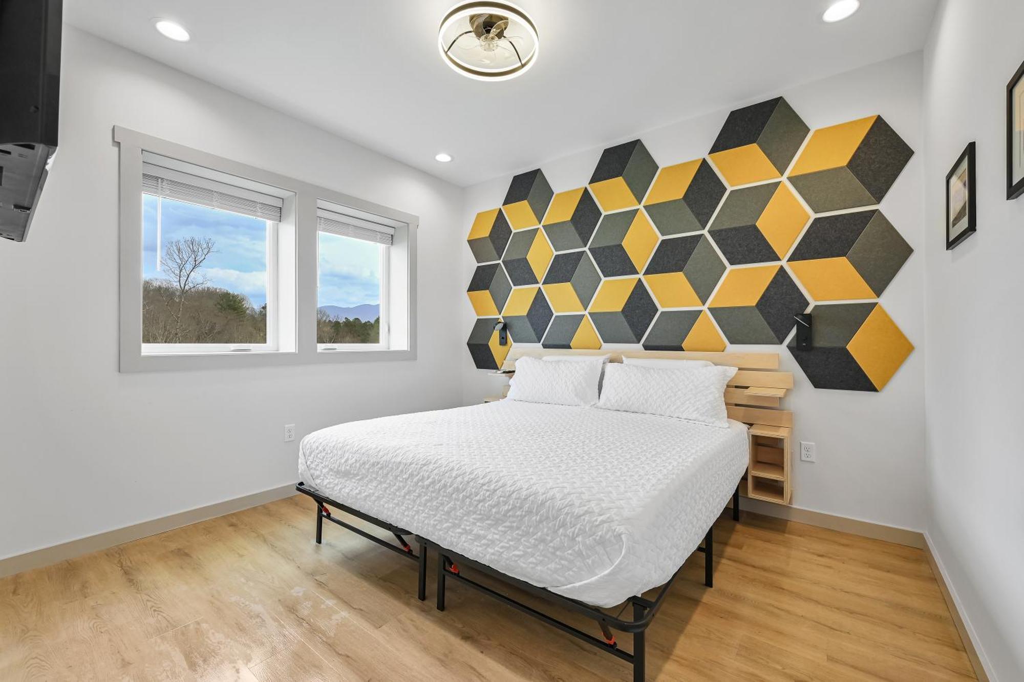 웨버빌 Mon Tresor, Modern Mountain Views With Deck 빌라 외부 사진