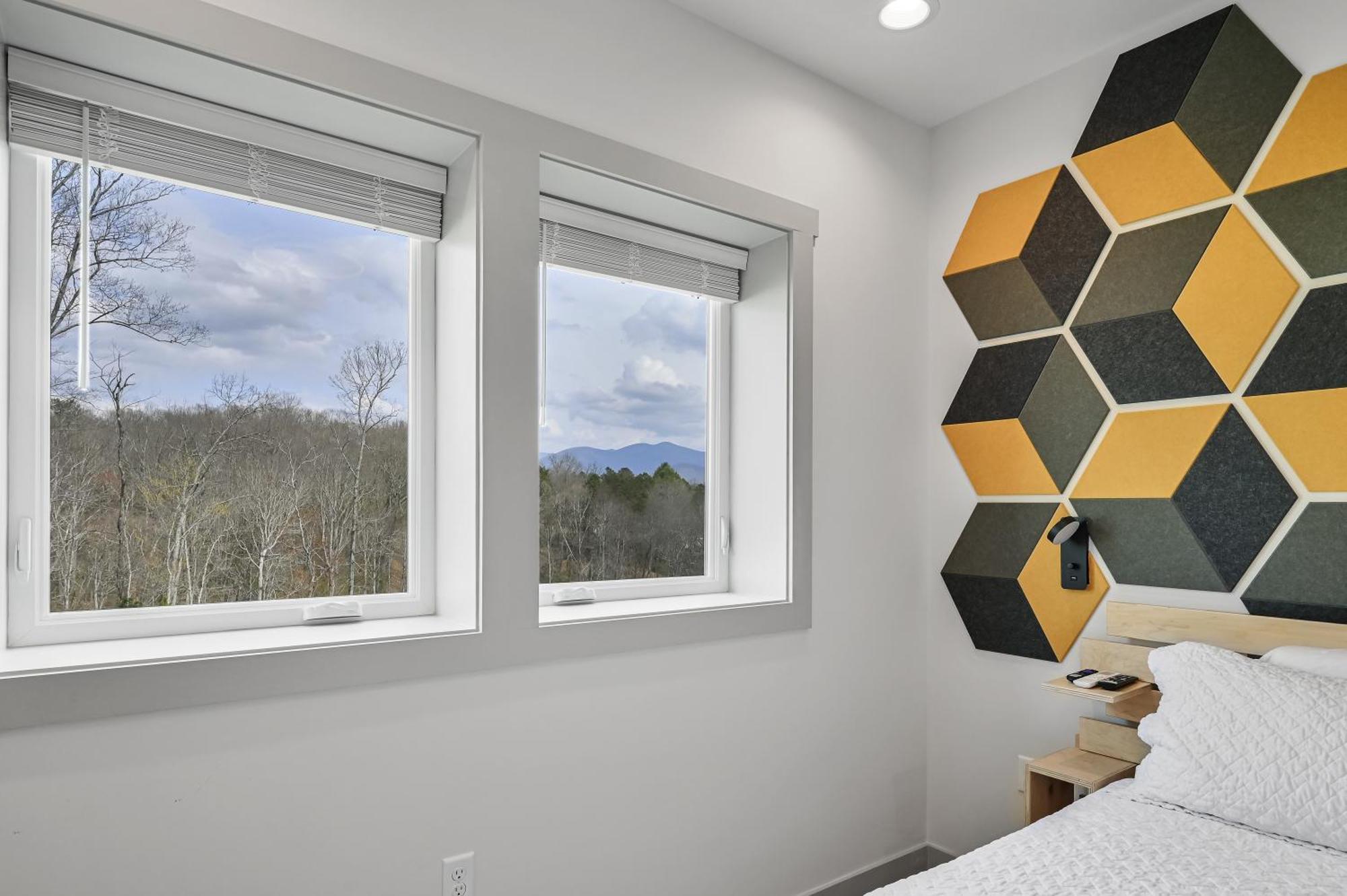 웨버빌 Mon Tresor, Modern Mountain Views With Deck 빌라 외부 사진